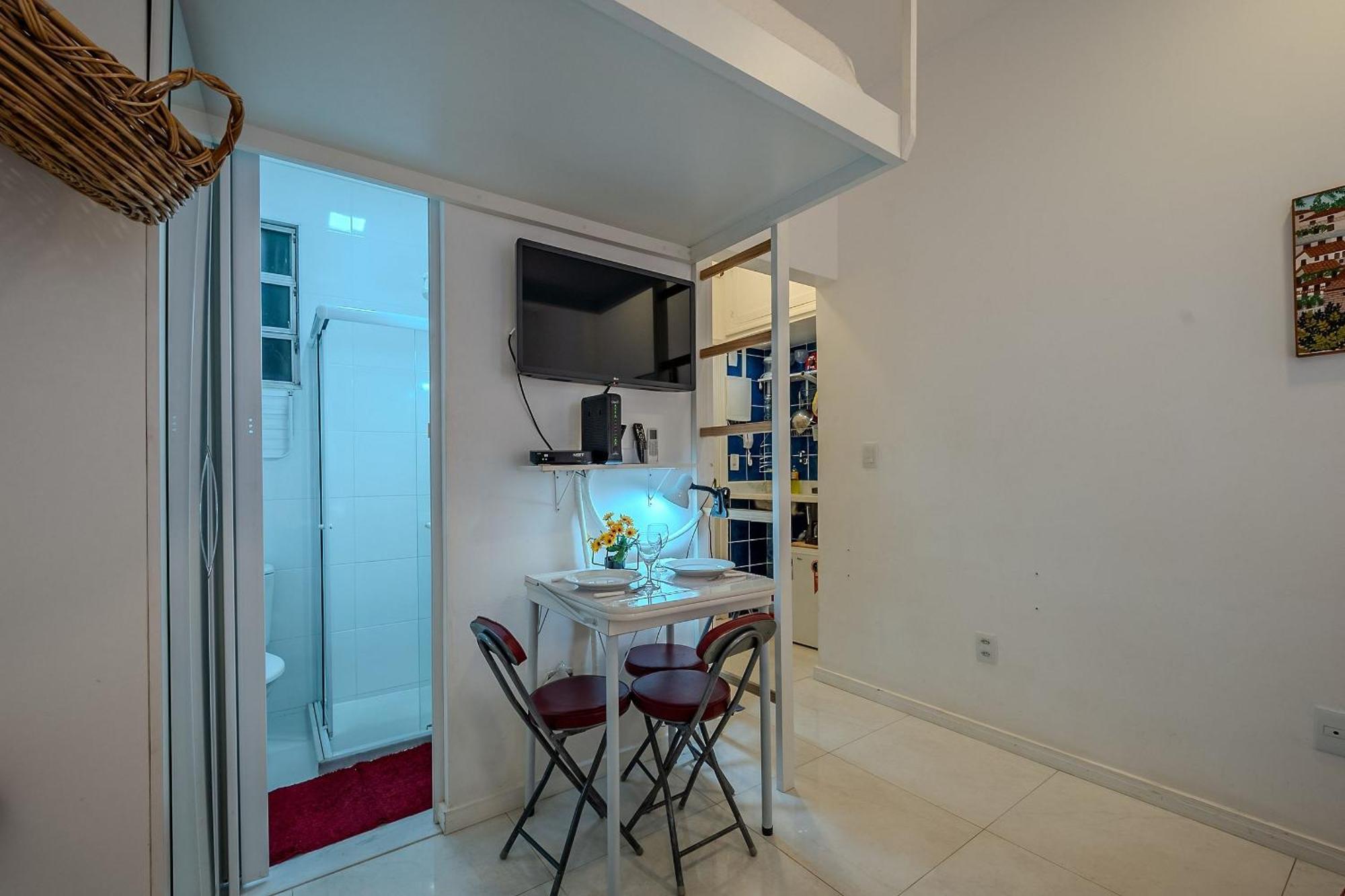 Studio Na Quadra Da Praia De Copacabana Rio de Janeiro Ngoại thất bức ảnh